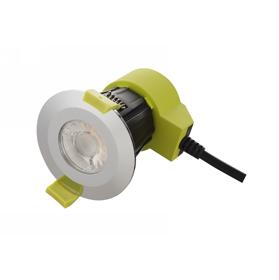 DL200044  Bazi 10W Dimmable LED Downlight 840lm 38° 5000K IP65
